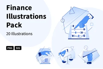 Finance Illustration Pack