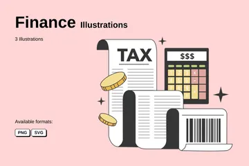 Finance Illustration Pack