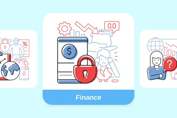 Finance Illustration Pack