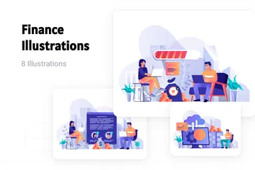 Finance Illustration Pack