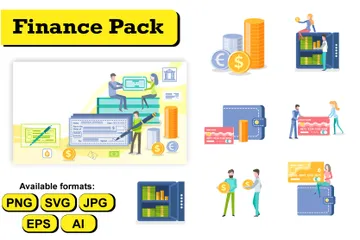 Finance Illustration Pack