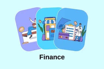 Finance Illustration Pack