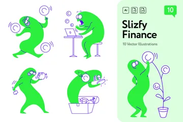 Finance Illustration Pack