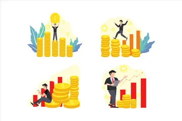 Finance Illustration Pack