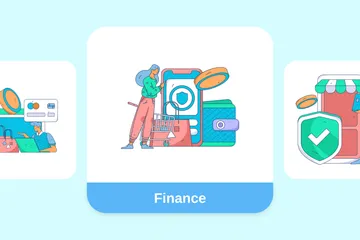 Finance Illustration Pack