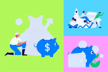Finance Illustration Pack