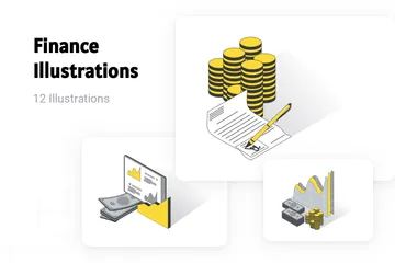 Finance Illustration Pack