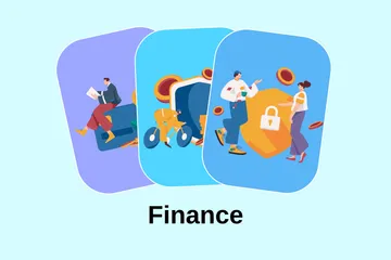 Finance Illustration Pack