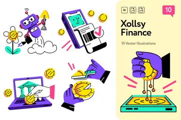 Finance Illustration Pack