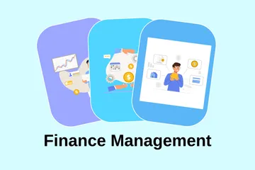 Finance Management Illustration Pack