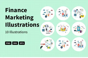 Finance Marketing Illustration Pack