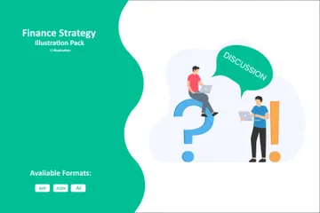 Finance Strategy Illustration Pack