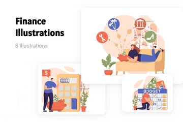 Finance Pack d'Illustrations