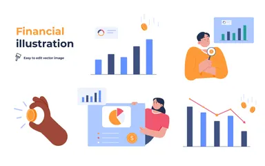 Financial Illustration Pack