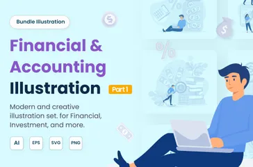 Financial And Accounting Illustration Pack