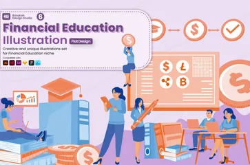 Financial Education Illustration Pack