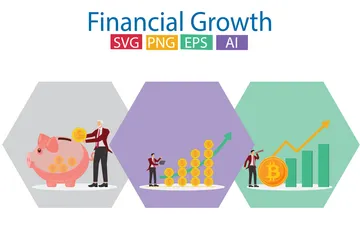 Financial Investment Illustration Pack