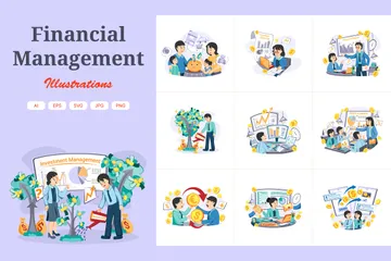 Financial Management Illustration Pack