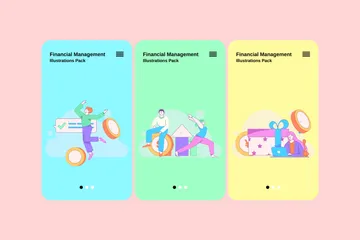 Financial Management Illustration Pack