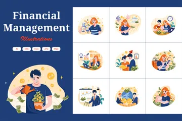 Financial Management Illustration Pack