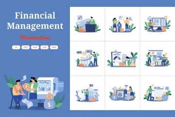 Financial Management Illustration Pack