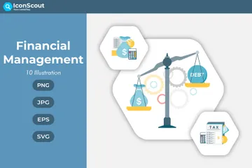 Financial Management Illustration Pack