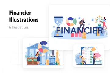 Financier Illustration Pack
