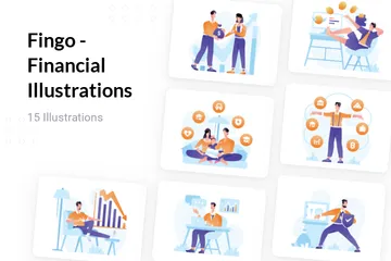 Fingo - Financier Pack d'Illustrations