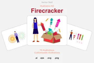 Firecracker Illustration Pack