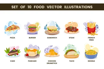 Food Illustration Pack