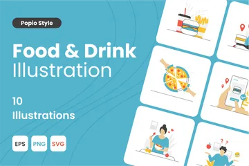 Food And Drink Illustration Pack