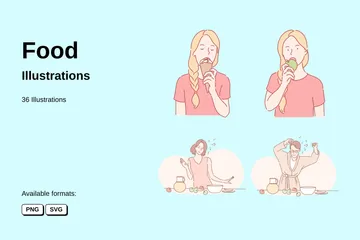 Food Illustration Pack