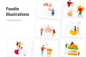 Foodie Illustration Pack