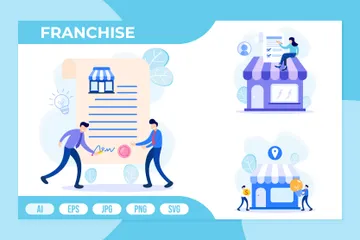 Franchise Illustration Pack