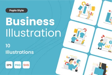 Free Entreprise Pack d'Illustrations