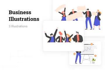 Free Entreprise Pack d'Illustrations