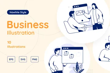 Free Business Illustration Pack