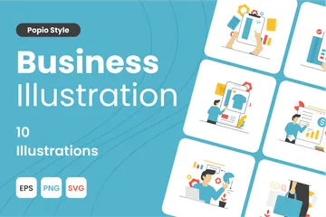 Free Business Illustration Pack