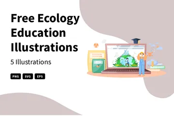 Free Ecology Education Illustration Pack