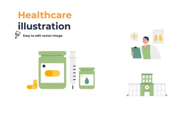 Free Healthcare Illustration Pack