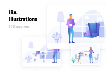 Free IRA Illustration Pack