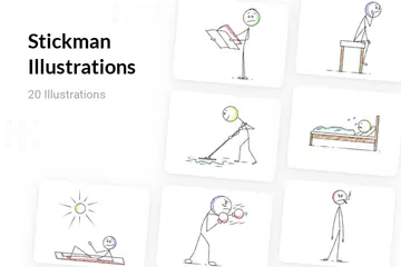 Free Stickman Illustration Pack