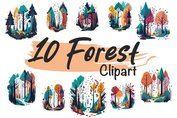 Free Wald Illustrationspack