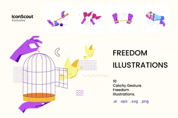 Freedom Illustration Pack