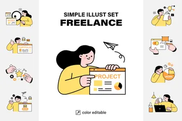 Freelance Illustration Pack