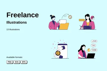 Freelance Illustration Pack