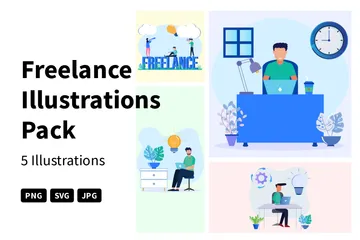 Freelance Illustration Pack