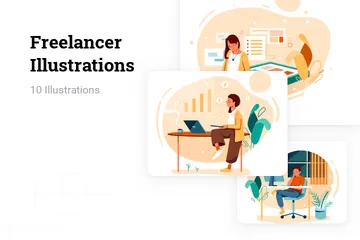 Freelancer Illustration Pack