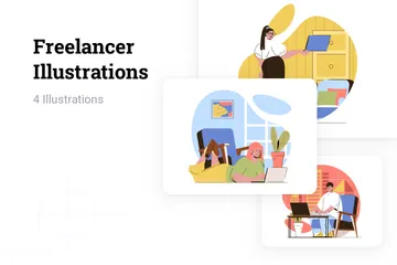 Freelancer Illustration Pack