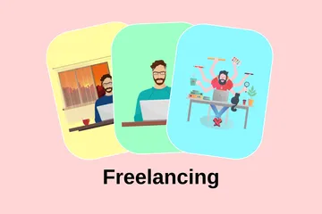 Freelancer Pacote de Ilustrações